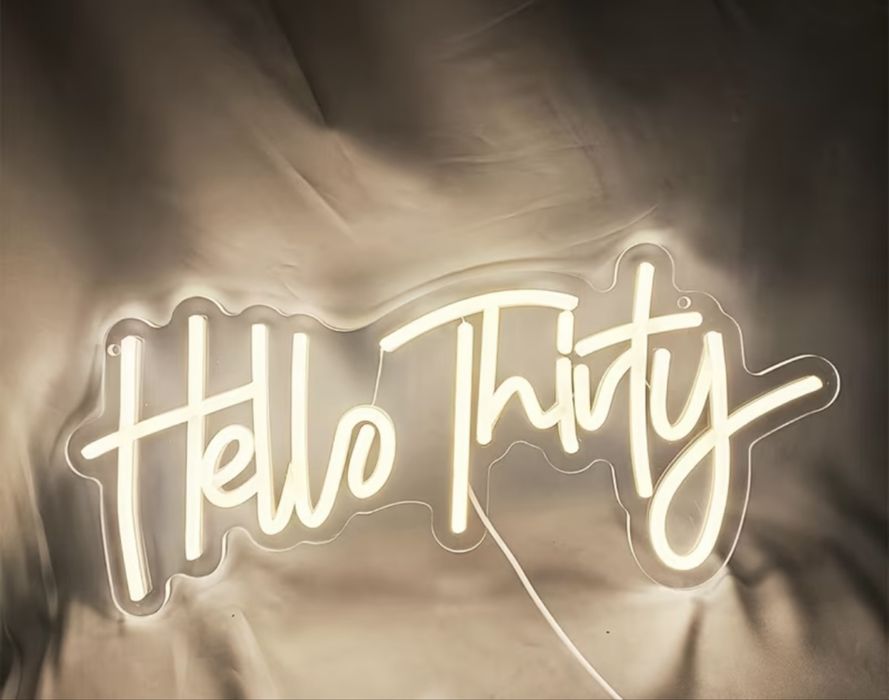 Светеща табела 30 рожден ден