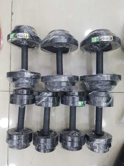 Гантель. Регулируемые Местные Гантели. Маталл. Gantel Temirli UZB.