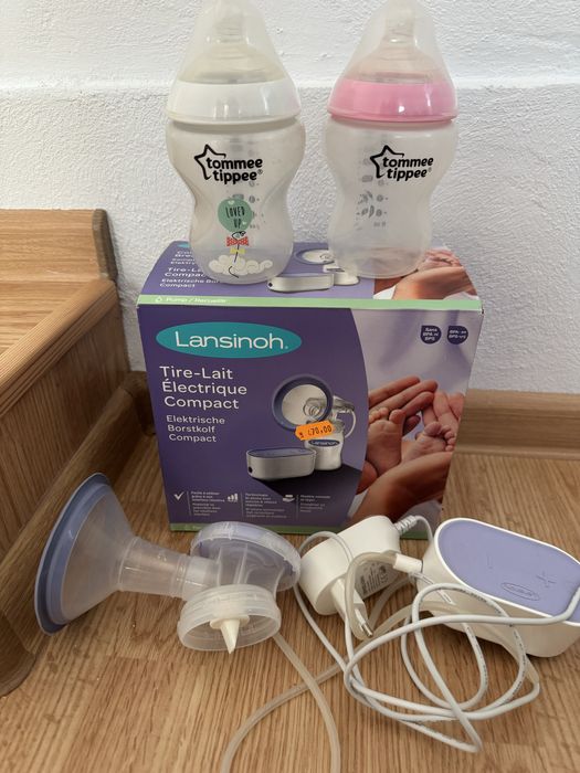 Pompa de sân electrică Lansinoh Compactă +CADOU