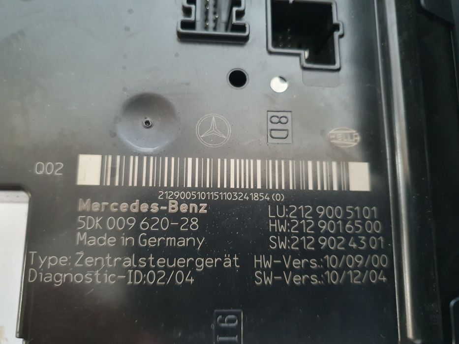 Panou sigurante spate SAM Mercedes E Klasse W212 , A2129005101