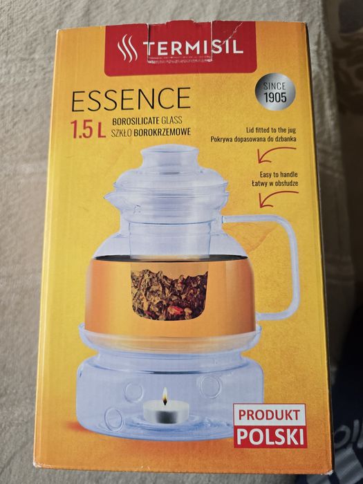 Ceainic cu încălzitor Termisil Essence, 1,5 l, nou