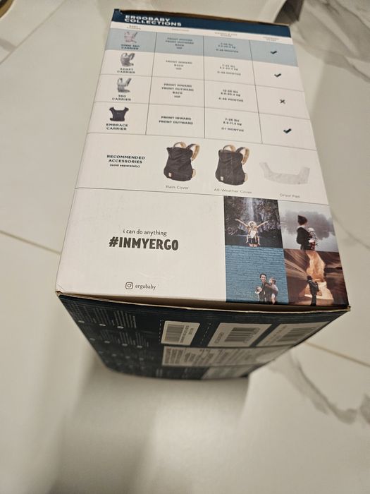 Ергономична раница ErgoBaby Omni 360 Baby Carrier All-In-One