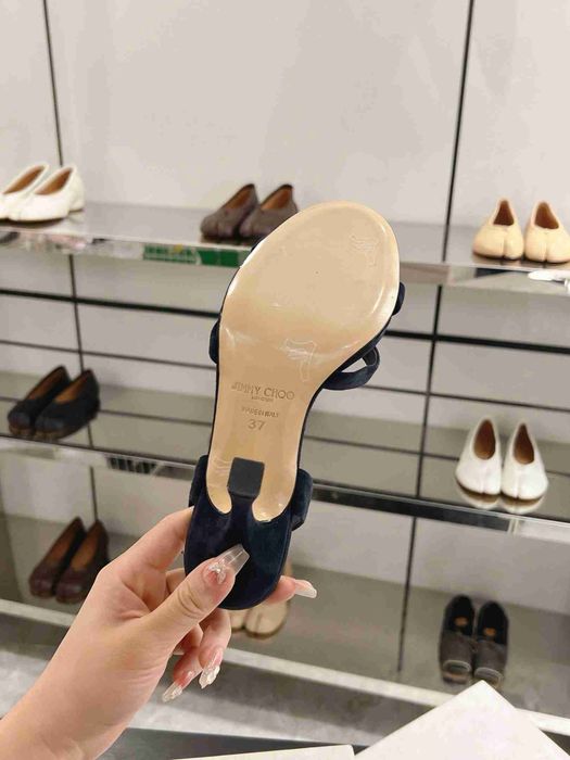Сандали с висок ток Jimmy Choo