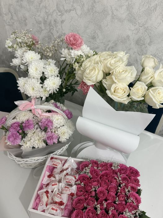 Продам свежие букеты