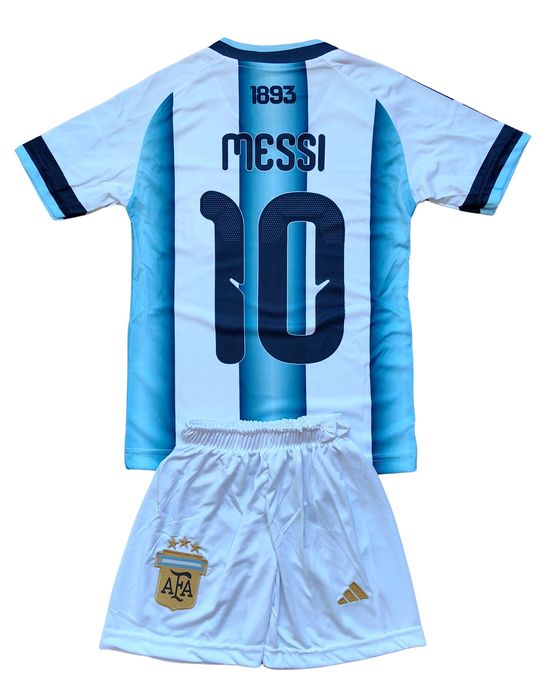 Детски футболен екип Аржентина Меси комплект Argentina тениска Messi
