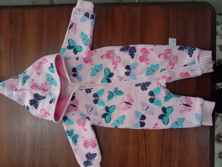 Удобный Комбинезон трикотажный для девочки