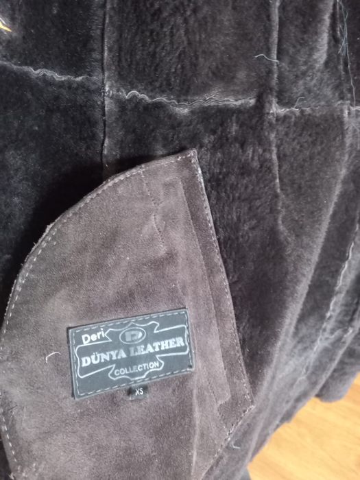 Дубленка,мех песец