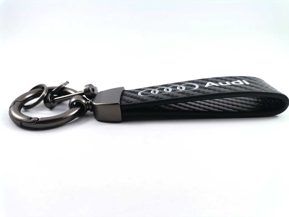 Луксозен Ключодържател КОЖА Ауди - Audi
