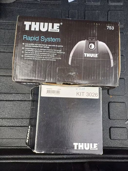 Багажник, напречни греди  THULE wingbar за MERCEDES C,E-Class (W204- W205- W207- W212)
