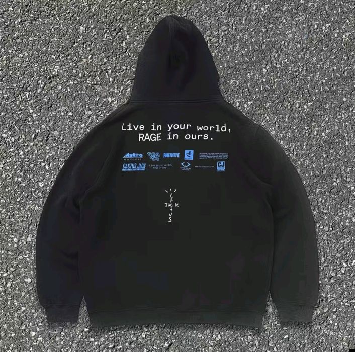 Зип худи Travis Scott