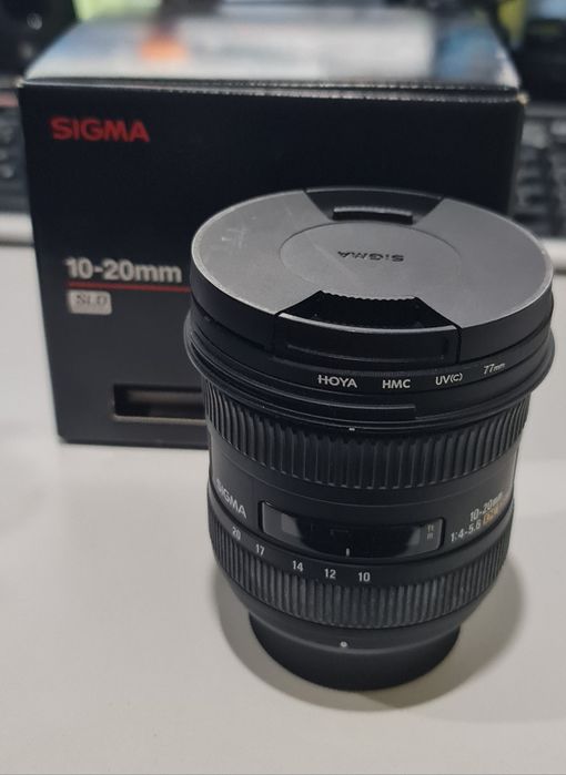 Obiectiv sigma 10-20mm pentru Nikon, defect