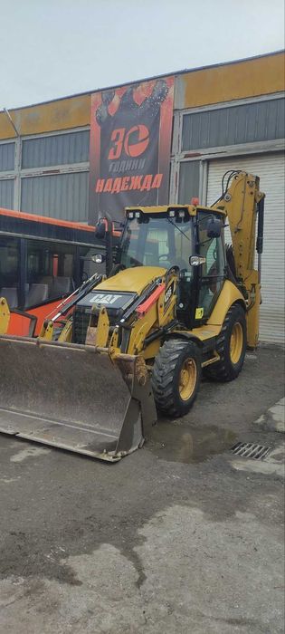 Багер Caterpillar 428F Backhoe Loader товарач само за 90000лв. без ДДС