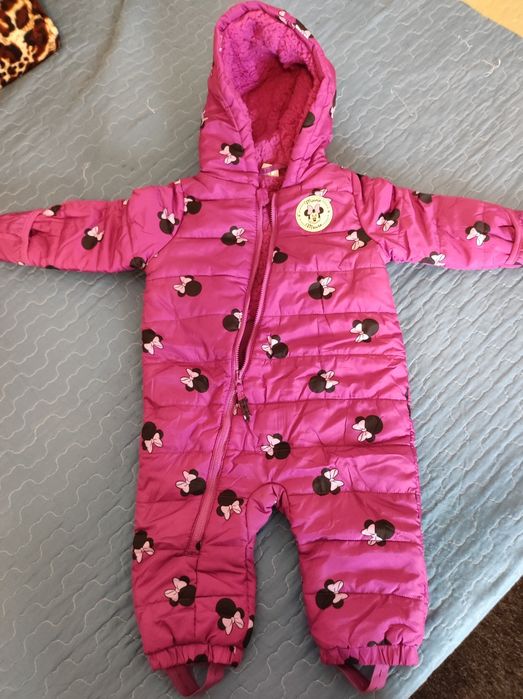 Combinezon fetite Minie Mouse mărime 80