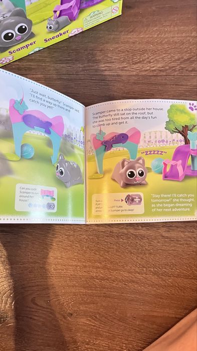 Set de joaca codare Learning Resources - Scamper si Sneaker, NOU