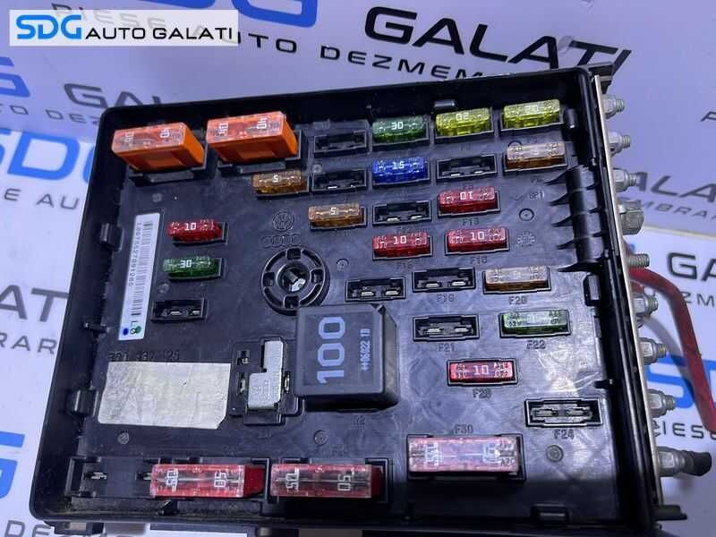 Panou Tablou Sigurante Relee VW Sharan 2011 - 2016 Cod 3C0937125 [B0035]