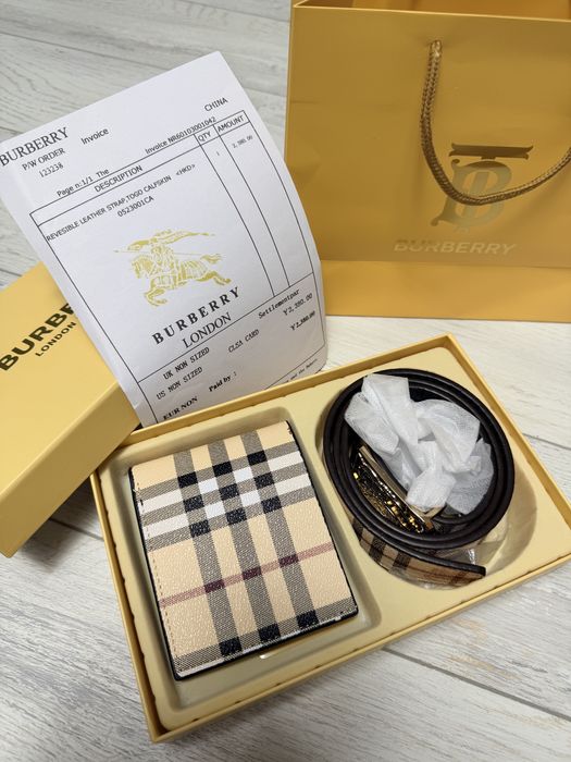 Curea&portofel Burberry
