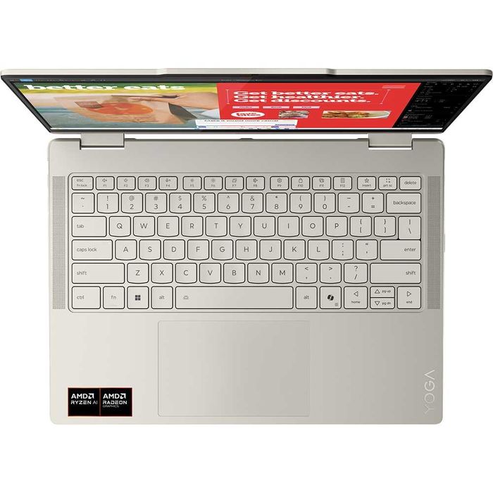 Lenovo Yoga 7 OLED - Ryzen AI 7, 32GB RAM, 1TB, Garanție Premium 2028 (Pachet Complet)