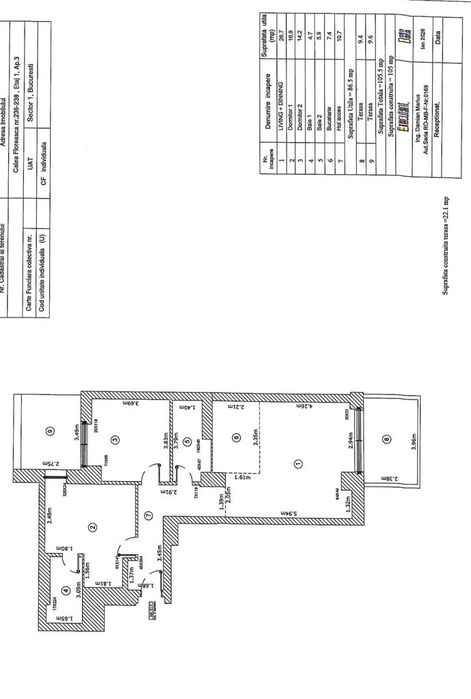 Apartament premium 3 camere | 105 mp | Imobil boutique | Floreasca –