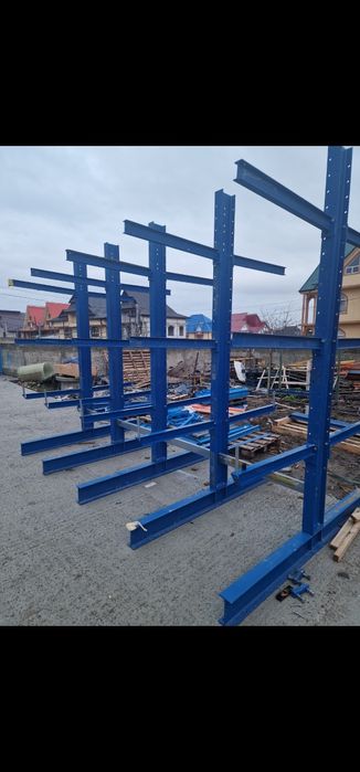 Rafturi metalice depozitare cantilever