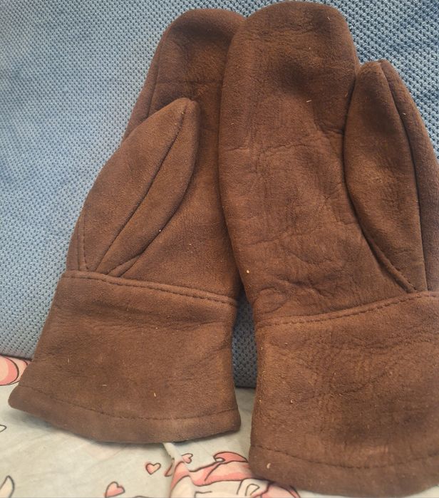 Ръкавици , естествена агнешка кожа