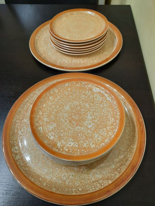 Farfurii pizza, spaghete, desert, platouri Craciun,