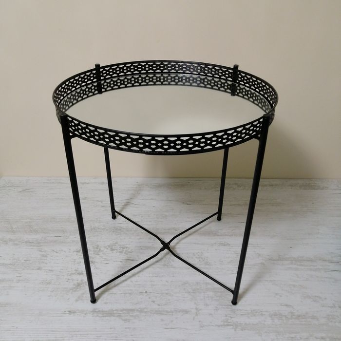 Масичка с огледална табла, холна маса, помощна маса