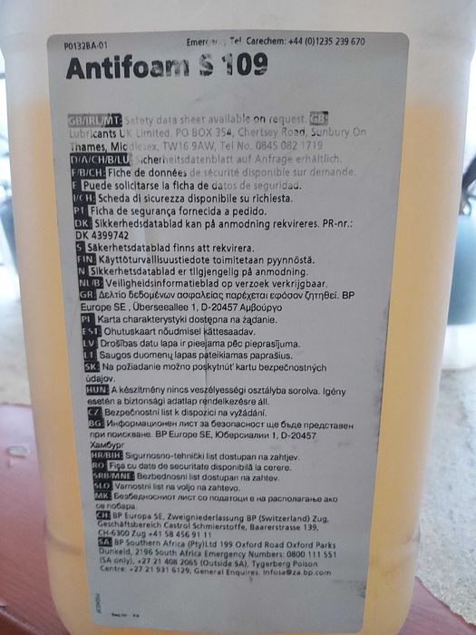 Solutie antispumanta 5 l
