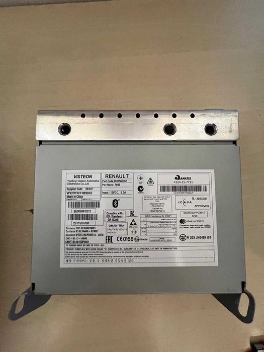 Consola radio Renault Megane 4