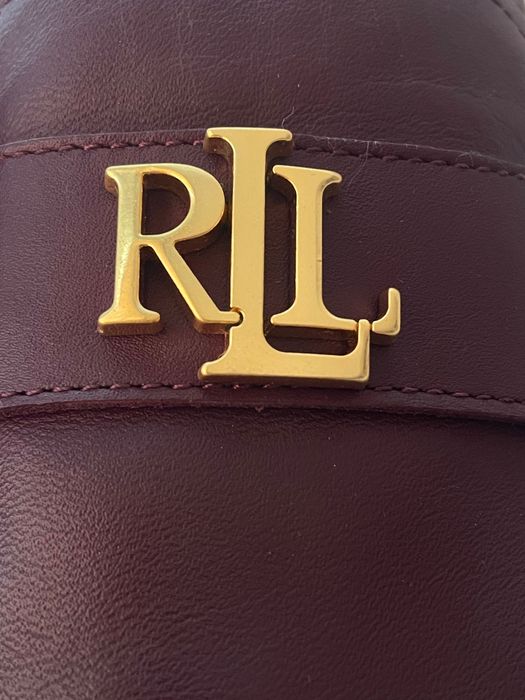 Нови кожени лоуфъри мокасини  «Lauren Ralph Lauren». Р.40