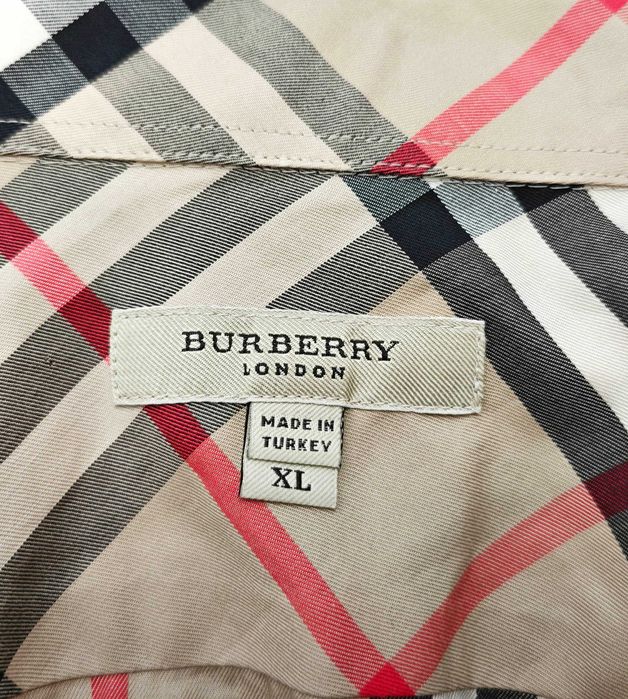 Burberry Оригинална мъжка риза с къс ръкав размер XL