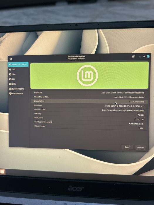 Ноутбук/Ультрабук Acer Swift 3