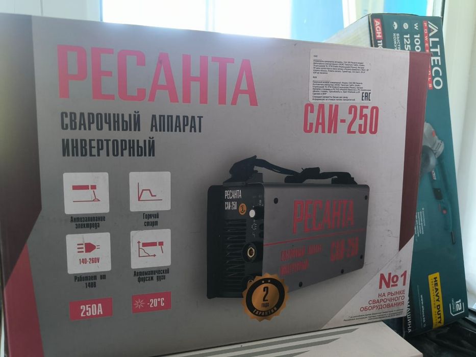 Сварочный аппарат новый Ресанта