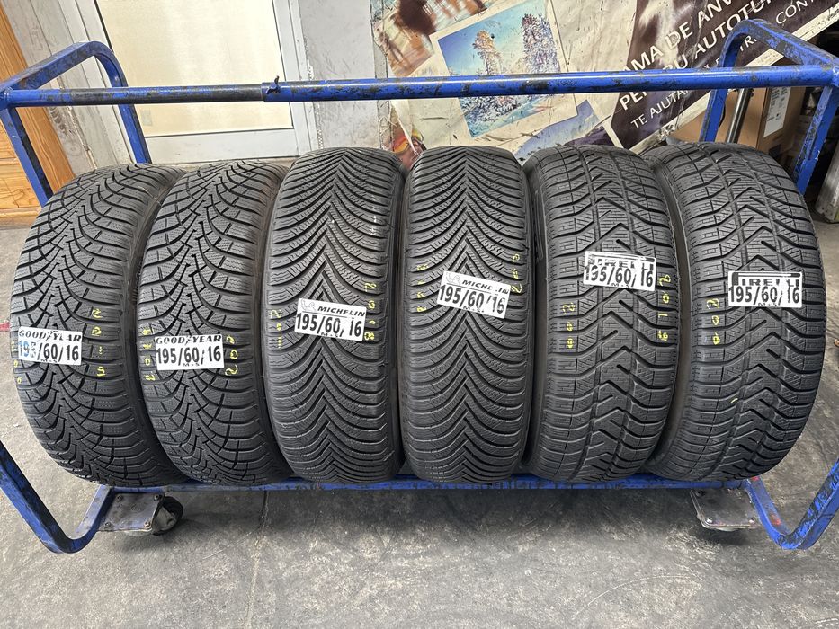195/60/16 Good Year - Michelin - Pirelli M+S