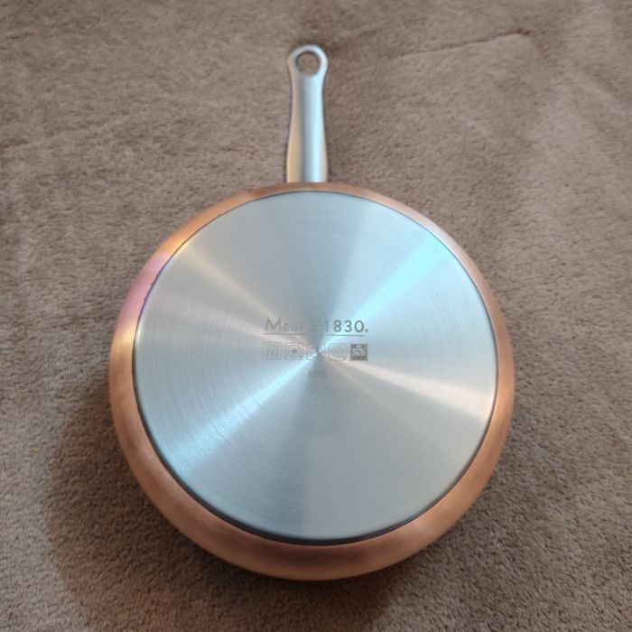 Тиган и касерола, медни Mauviel 1830, Франция.