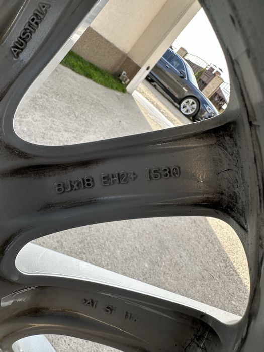 Vand 4 Jante Originale BMW 18 Inch Cu Anvelope noi M+S 245 45 18