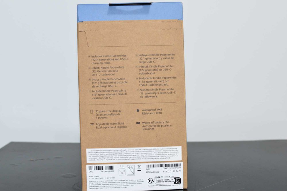 Vand eBook Reader Amazon Kindle Paperwhite (12th Gen) Sigilat