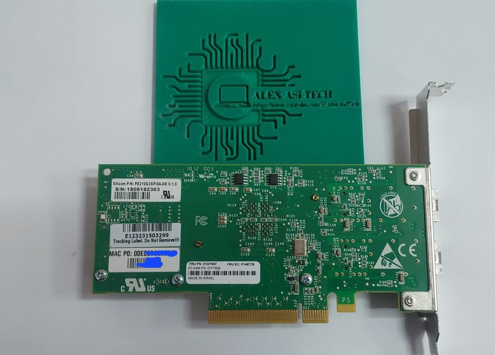 Placa Retea Server/Nas/Ws Lenovo Dual 10GBe SFP+ 01GY647