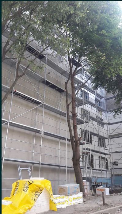 Топлоизолация и отдаване на скеле под наем