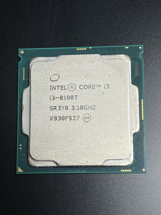 i3 8100t для моноблоков и мини пк версия с буквой T