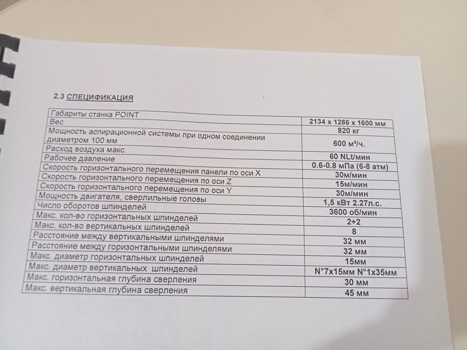 сверильно присадочный станок.