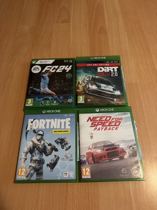 FC 24, DIRT RALLY 2.0 DAY ONE EDITION, NFS PAYBACK, FORTNITE ( fara deep freeze bundle valabil)
