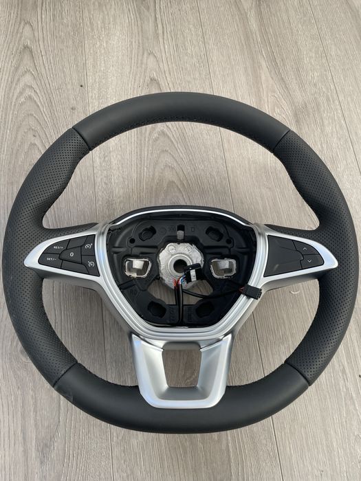 Volan 3 spite piele perforata  sport inel logan 3 sandero 3 Jogger