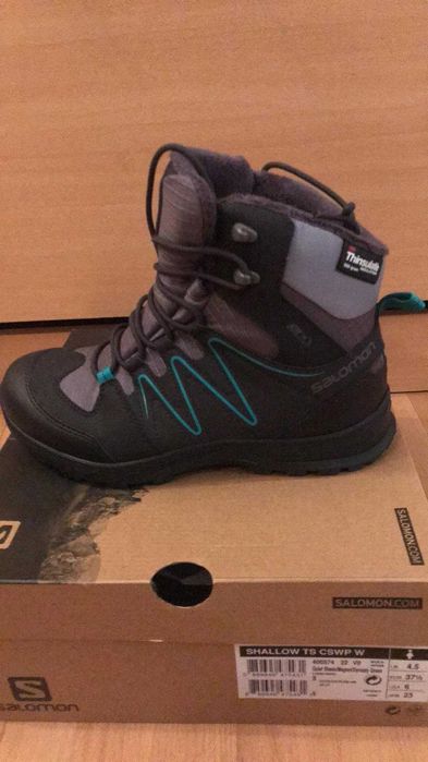 Детски чисто нови зимни туристически обувки Саломон Salomon