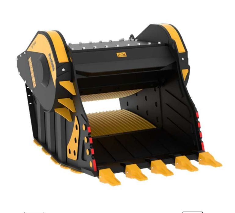 Cupe concasoare MB Crusher BF135.8 pentru excavatoare 43-80 ton