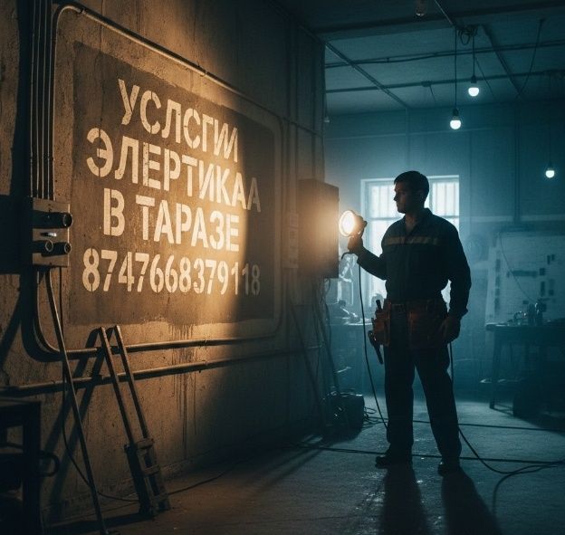 Услуги Электрика в Таразе  круглосуточно