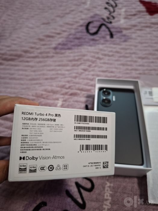 Redmi Turbo 4 Pro(POCO F7) 12/256gb