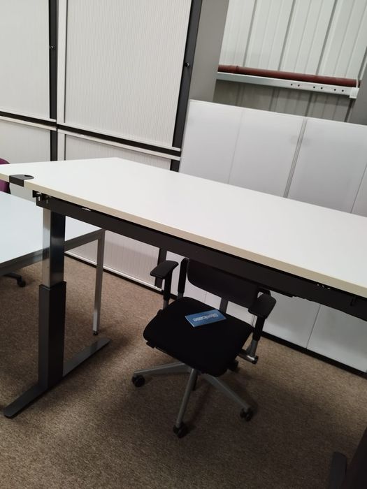 Blat de birou alb 160x80x2.5 cm