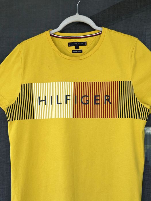 Мъжка тениска Tommy Hilfiger - размер S, Отлично състояние