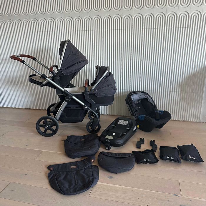 Silver Cross Wave 2017 - Set Carucior, Scaun Auto isofix + Accesorii