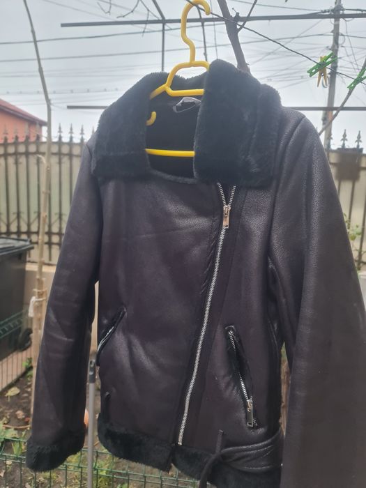 Geaca  îmblănita fete